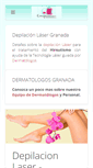 Mobile Screenshot of clinicadermagranada.com